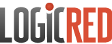 Logic Red Web Design Logo