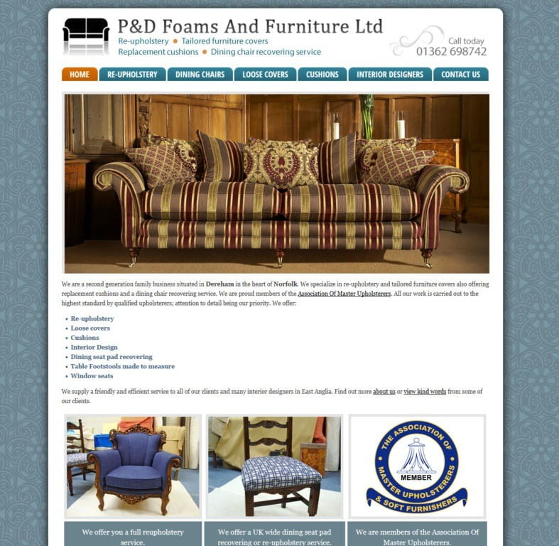 P&D Foams and Furniture in Dereham